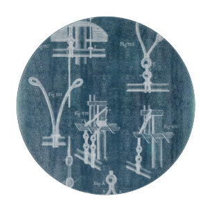 Planche À Découper Plan détaillé nautique IV