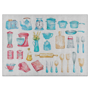 Planche À Découper Planche à coudre en verre - Ustensiles de cuisine