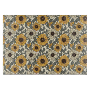 Planche À Découper Planche à coupes de tournesol