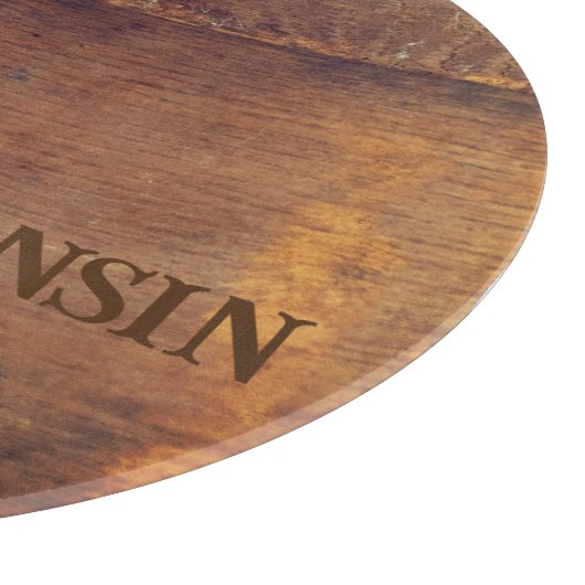 Planche À Découper Planche à fromage estampé Wisconsin (Coin)