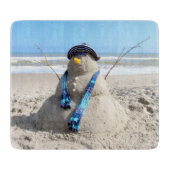 Planche À Découper Planche à neige de Floride (Sculpture de sable) (Devant)