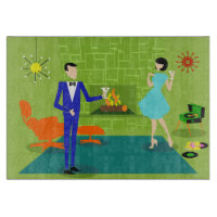 Planche Couple Moderne Du Milieu Du Siècle