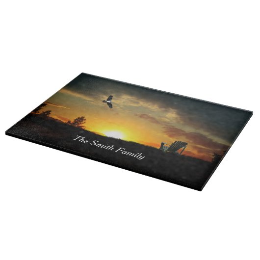 Planche À Découper Planche de coupage de prairie grassy jaune (Coin)