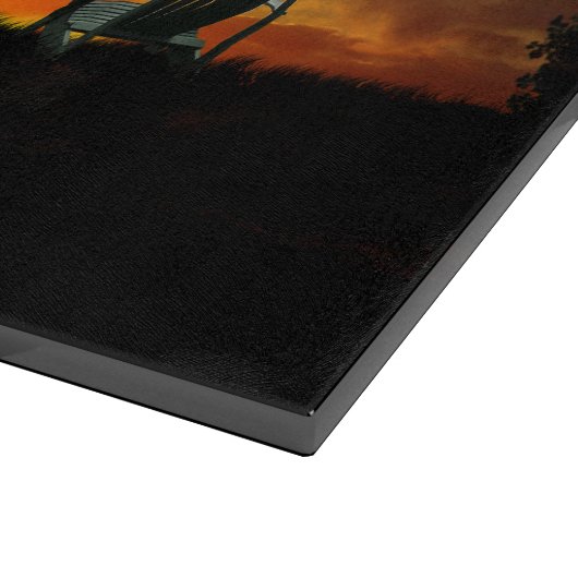 Planche À Découper Planche de coupage de prairie grassy jaune (Coin)