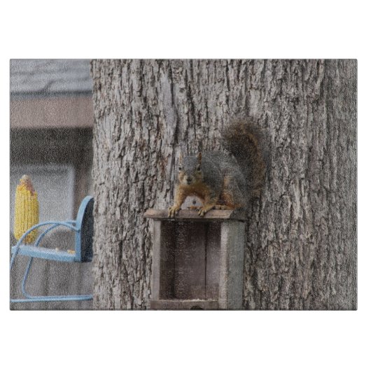 Planche À Découper Planche de coupe d'écureuil (Devant)