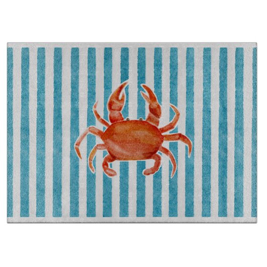 Planche À Découper Planche de coupe du crabe côtier (Devant)