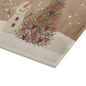 Planche À Découper Planche de coupe en verre des Bénédictions d'hiver (Coin)