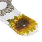 Planche À Découper Planche de coupe en verre Fleur de soleil (Coin)