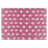 Planche À Découper Planche de coupe en verre Mod Waves Rose (Devant)