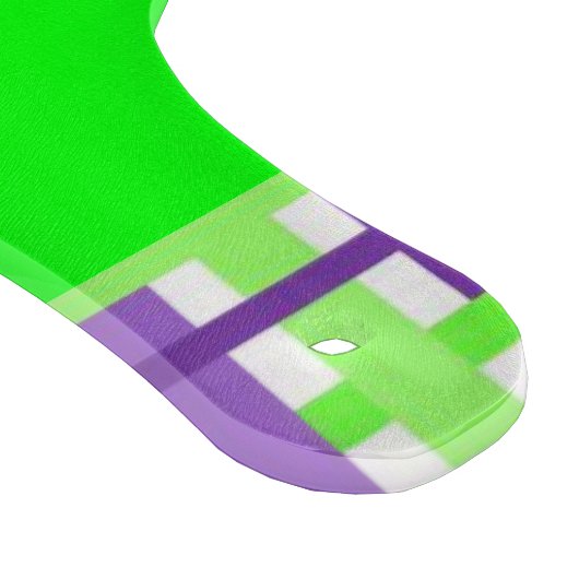 Planche À Découper Planche de coupe en verre Poulet vert pourpre (Coin)