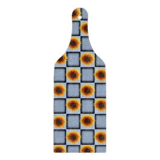 Planche À Découper Planche de coupe en verre Tournesol (Devant)