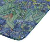 Planche À Découper Planche de coupe en verre Van Gogh Irises (Coin)