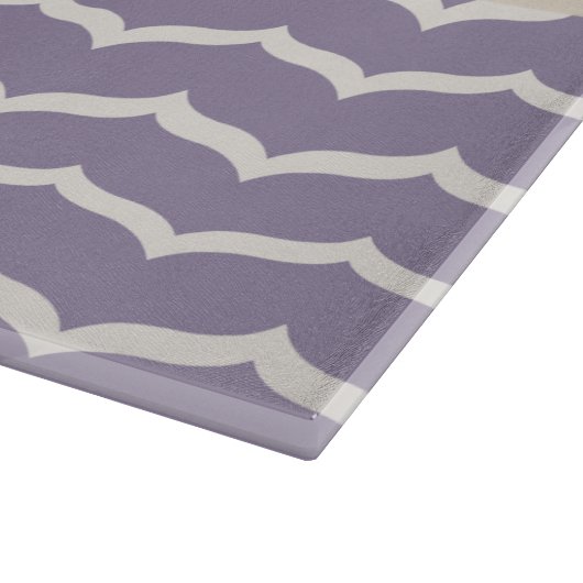 Planche À Découper Planche de coupe en verre Zigzag (Coin)