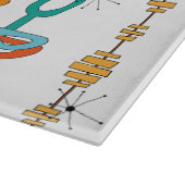 Planche À Découper Planche de coupe moderne en verre du milieu du siè (Coin)