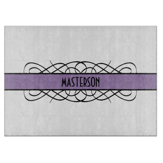 Planche À Découper Planche de coupe pourpre-déco (Devant)