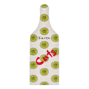 Planche À Découper Planche de verre Citron