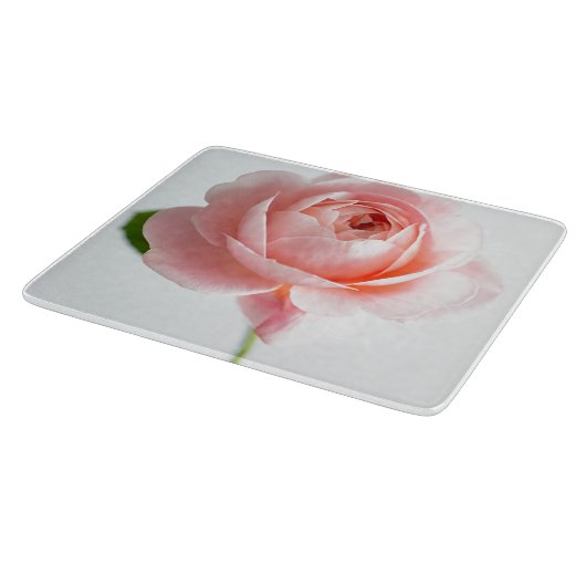 Planche À Découper Planche Décorative Rose en Verre (Coin)