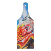 Planche À Découper planète graffiti (Devant)