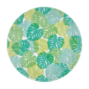 Planche À Découper Plante de fromage exotique : Monstère tropicale