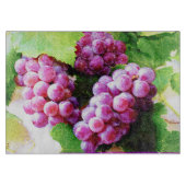 Planche À Découper "Plante de fruits de raisins" jolie photo. Command (Devant)