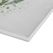 Planche À Découper Plante Lover Abstrait Feuille Monstera (Coin)