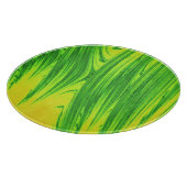 PLANCHE À DÉCOUPER PLANTES D'EAU VERTE ET JAUNE (Coin)