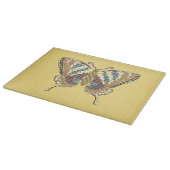 Planche À Découper Plaque de coupe en verre d'aztèque Swallowtail (Coin)