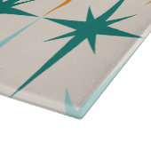 Planche À Découper Plaque de découpe en verre de Starbursts géométriq (Coin)