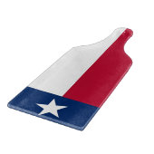 Planche À Découper Plaque de découpe en verre drapeau du Texas (Coin)