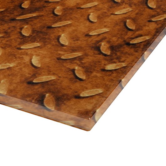 Planche À Découper Plaque de diamant en acier (Coin)