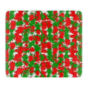 Planche À Découper Plaque de peinture de Noël