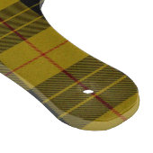 Planche À Découper Plaque noire jaune tartan MacLeod (Coin)