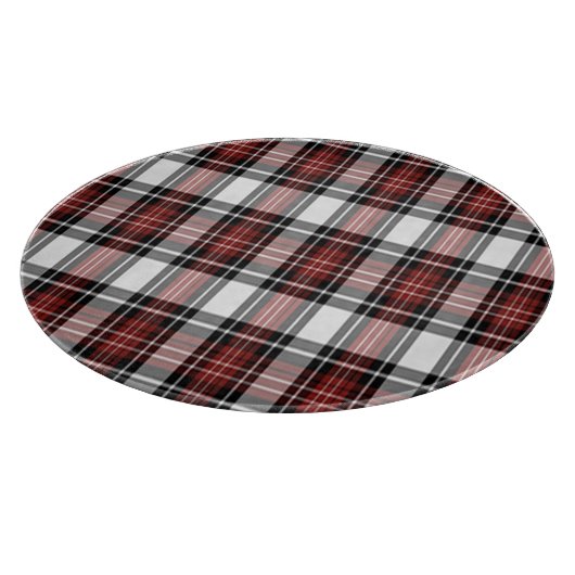Planche À Découper Plaqué rouge et noir (Coin)