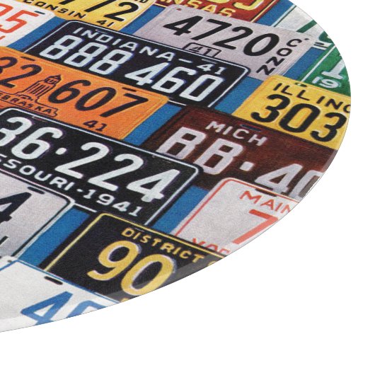 Planche À Découper Plaques de licence par H. Wilson Smith (Coin)