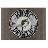 Planche À Découper Plateau de coupe à musique (Devant)