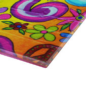 Planche À Découper plateau de coupe de champignons et papillons magiq (Coin)