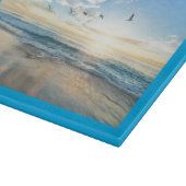 Planche À Découper Plateau de coupe de verre Seascape (Coin)