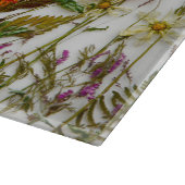 Planche À Découper Plateau de coupe en verre (Coin)