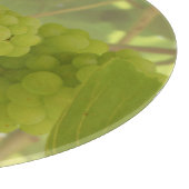 Planche À Découper Plateau de coupe en verre rond, vigne verte (Coin)
