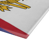 Planche À Découper Plateau de coupe patriotique avec drapeau des Samo (Coin)