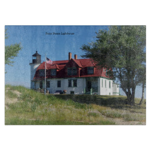 Planche À Découper Plateau de coupe Point Betsie Lighthouse