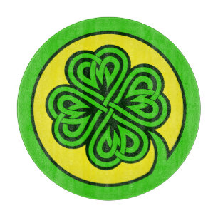Planche À Découper Plateau de coupe Shamrock tribal
