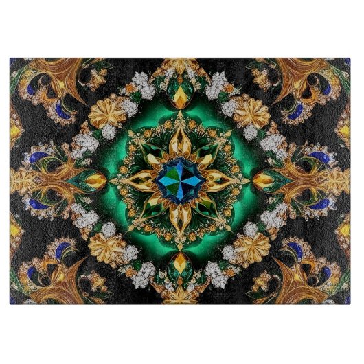 Planche À Découper Plateau de couture avec design brésilien (Devant)