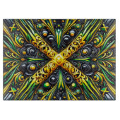 Planche À Découper Plateau de couture avec design Jamaïcain (Devant)