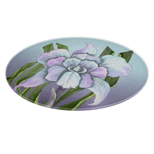 Planche À Découper Plateau de découpe de fleurs Smeraldo (Coin)