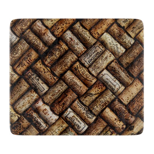 Planche À Découper Plateau de découpe d'impression de liège (Devant)