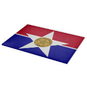 Planche À Découper Plateau de découpe patriotique avec Drapeau de Dal (Coin)