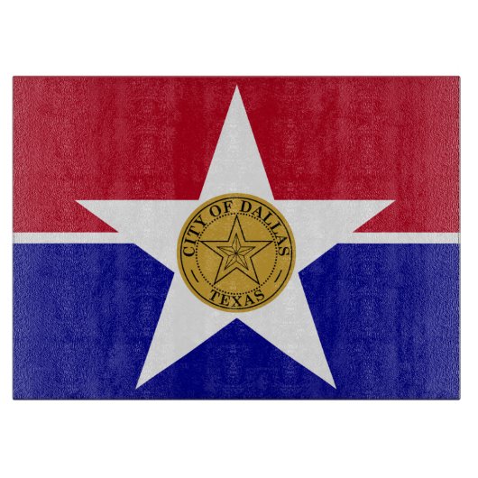 Planche À Découper Plateau de découpe patriotique avec Drapeau de Dal (Devant)