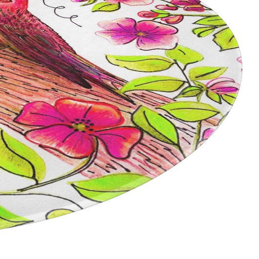 Planche À Découper Plateau de service de finition pourpre (Coin)