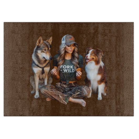 Planche À Découper Plateau de service ForknWild (Devant)